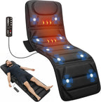 CooCoCo Full Body Massage Mat with Heat, 10 Motors Vibrating Back Massager, Back Massager with Heat, for Bed, Sofa, Massage Mattress Pad, Back Massage for Dad Mom, Gifts for Men Husband Women Wife