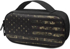 Gomyblomy Camo American Flag Insulin Cooler Travel Case Diabetic Medication Insulated Cooler Organizer for Insulin Pen and Other Diabetic Supplies for Women Men