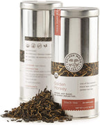 Golden Moon Tea Organic Golden Monkey Black Tea - Loose Leaf, Non-GMO - Travel Tin (28 Servings)