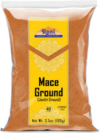Rani Mace Ground (Javathri) Powder, Spice 3.5oz (100g) ~ All Natural | Vegan | Gluten Friendly | NON-GMO | Kosher | Indian Origin