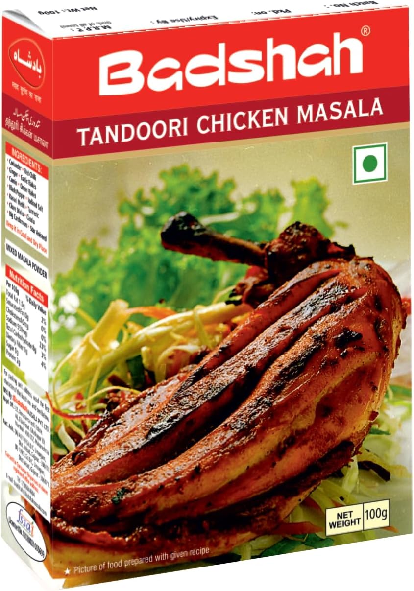 Badshah Masala, Tandoori Chicken, 3.5-Ounce Box (Pack of 12)