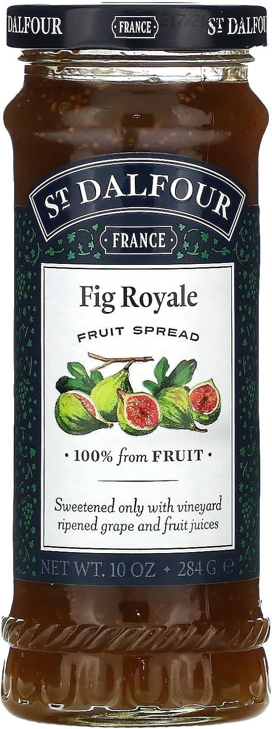 St. Dalfour Fig Royal Fruit Spread, 10 oz (284 g)