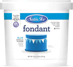 Satin Ice Fondant for Cake Decorating, Blue (2 Pound)
