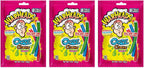 WARHEADS Ooze Chewz Ropes - Chewy Candy Ropes with Sour Filling - Watermelon, Blue Raspberry & Green Apple Flavors - 3 oz. Bags - 3 Pack