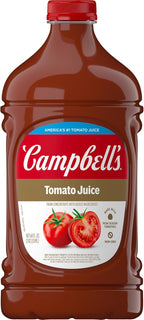 Campbell's Tomato Juice, 100% Tomato Juice, 64 oz Bottle