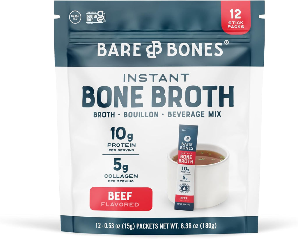 Bare Bones Beef Broth 12ct