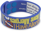 AllerMates -"I Have Allergies" Silicone Wristband