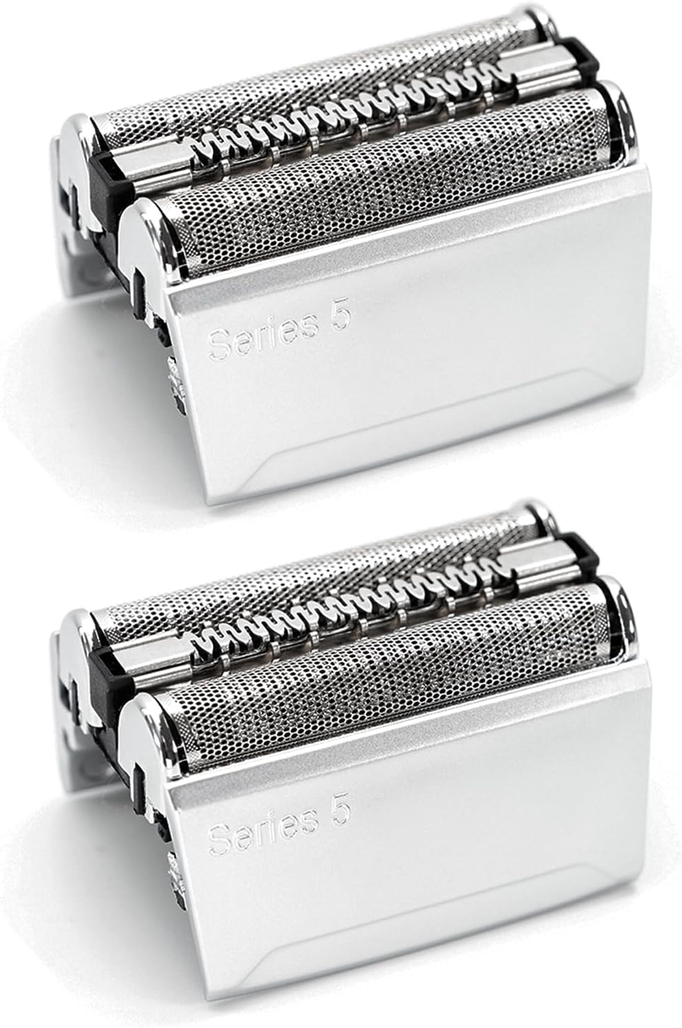 2Pack 52S Replacement Head Compatible With Braun Series 5, 52S Wet and Dry Replacement Foil and Cutter for Braun Electric Shaver S5 5020s 5030s 5040s 5050cc 5070cc 5090cc