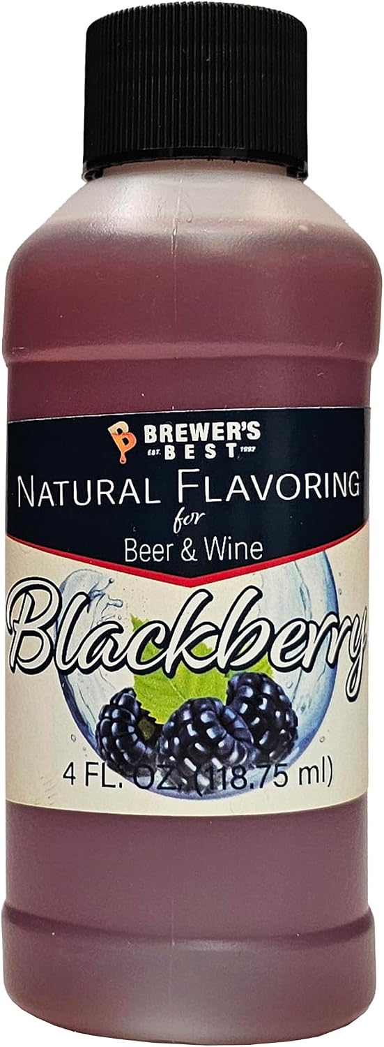 Brewer's Best Natural Beer and Wine Fruit Flavoring (Blackberry)