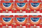 Tetley Redbush 40 Teabags 100 G (pack Of 6, Total 240 Teabags)