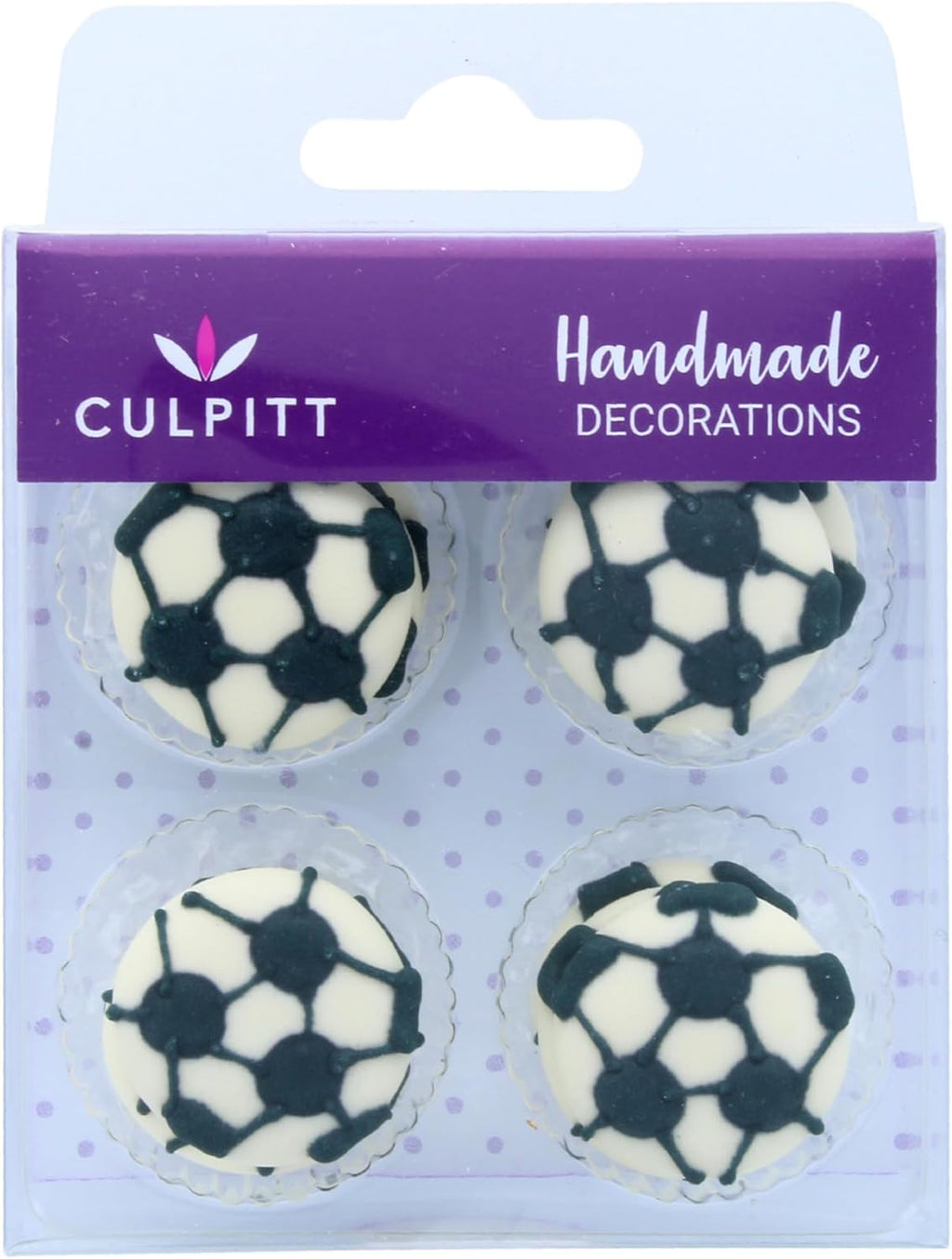 Culpitt Football Sugar Pipings - single, Multicoloured, 6425