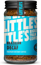 Little's Brazilian Decaf Instant Coffee - Medium Roast, Freeze-dried Arabica Coffee, No Added Sugar 1.76 Ounce Jar, 14 servings Per Jar