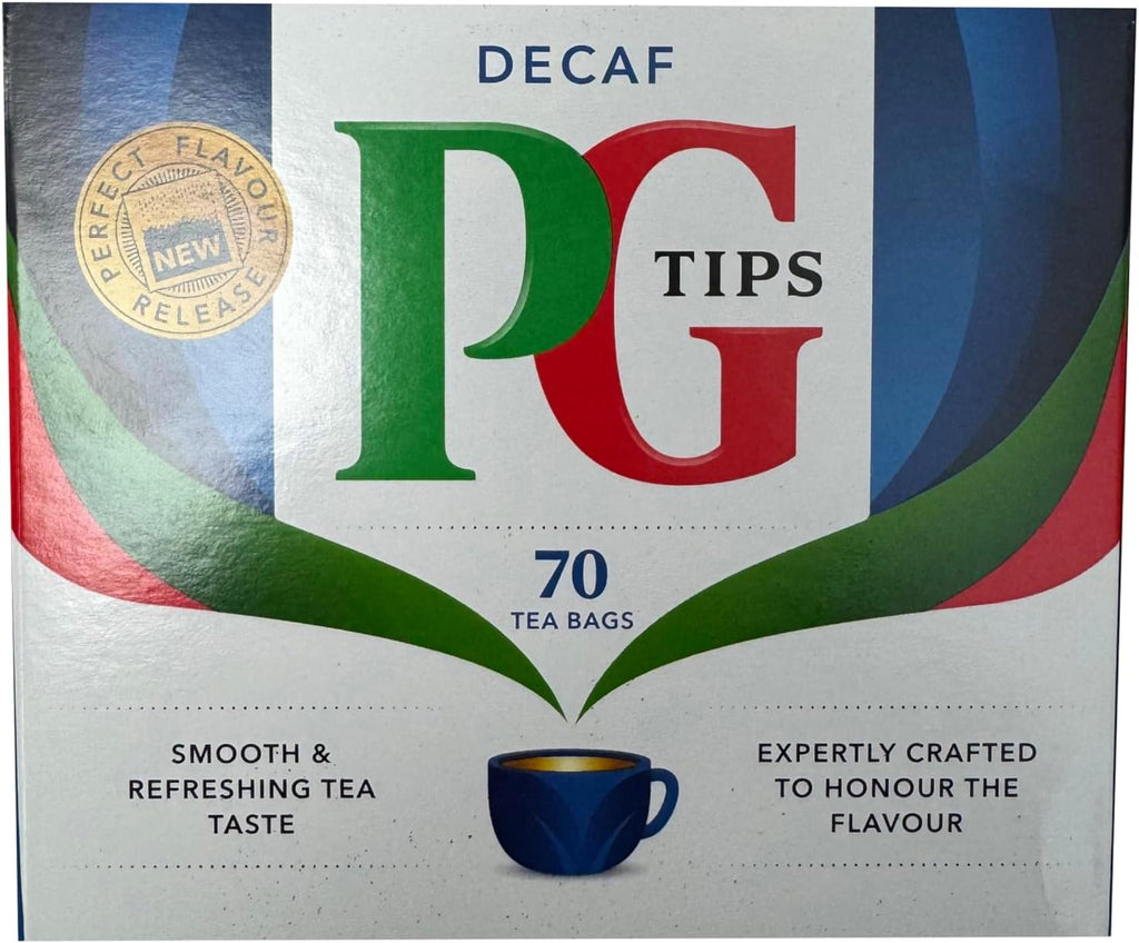 PG Tips Decaf 70 Ct Tea Bags - 2 Pack