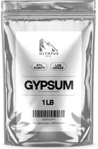 97% Pure Gypsum Powder, 1 lb – High Solubility Calcium Sulfate Dihydrate for Soil, Gardens, Lawns, and Mushroom Substrate