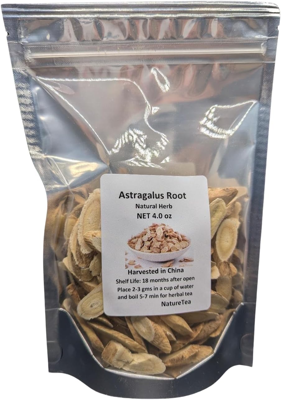 Astragalus Root - Huang Qi, Astragalus membranaceus Root Slice (2 oz)