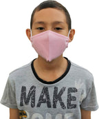 LOFBAZ 3 Pack Kids Cotton Cloth Face Coverings Washable Reusable with Filter Pockets