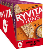 Ryvita Thins Multi-Seed Flatbreads, 125 g