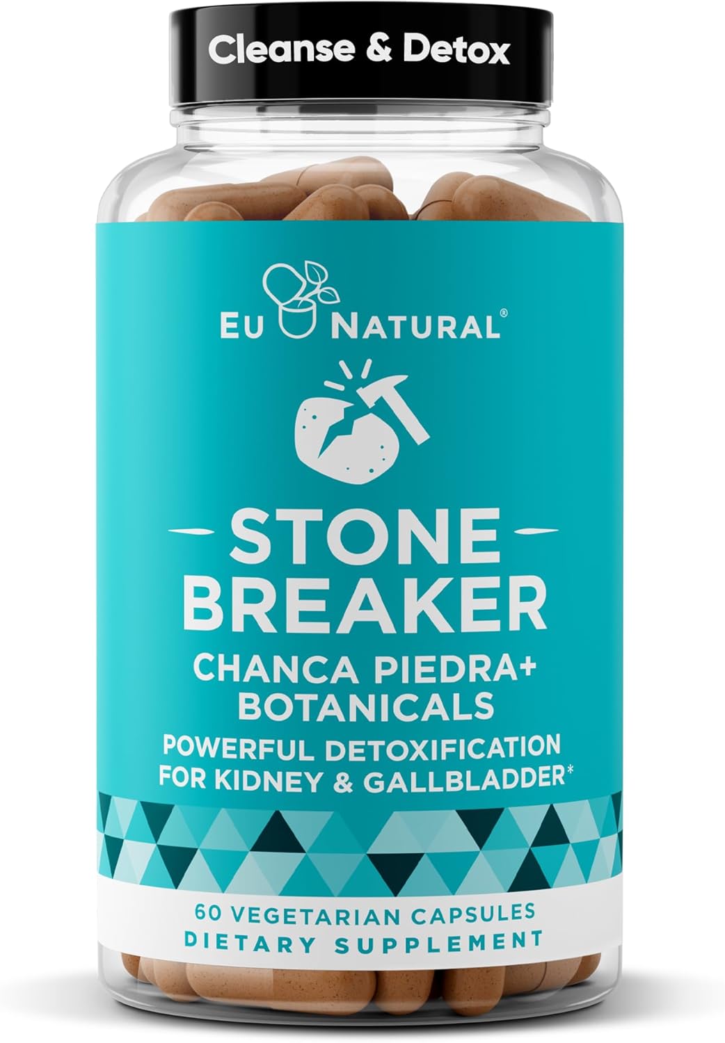Chanca Piedra Stone Breaker - The Original Stone Breaking Formula with Celery Seed & Parsley - Supports Kidney, Gallbladder & Urinary Tract Cleansing to Help Flush Impurities - 60 Vegetarian Capsules