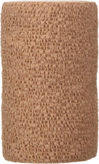 3M Coban Self Adherent Wrap - Tan, 4 in X 5 Yards, Elastic (5 Pack)