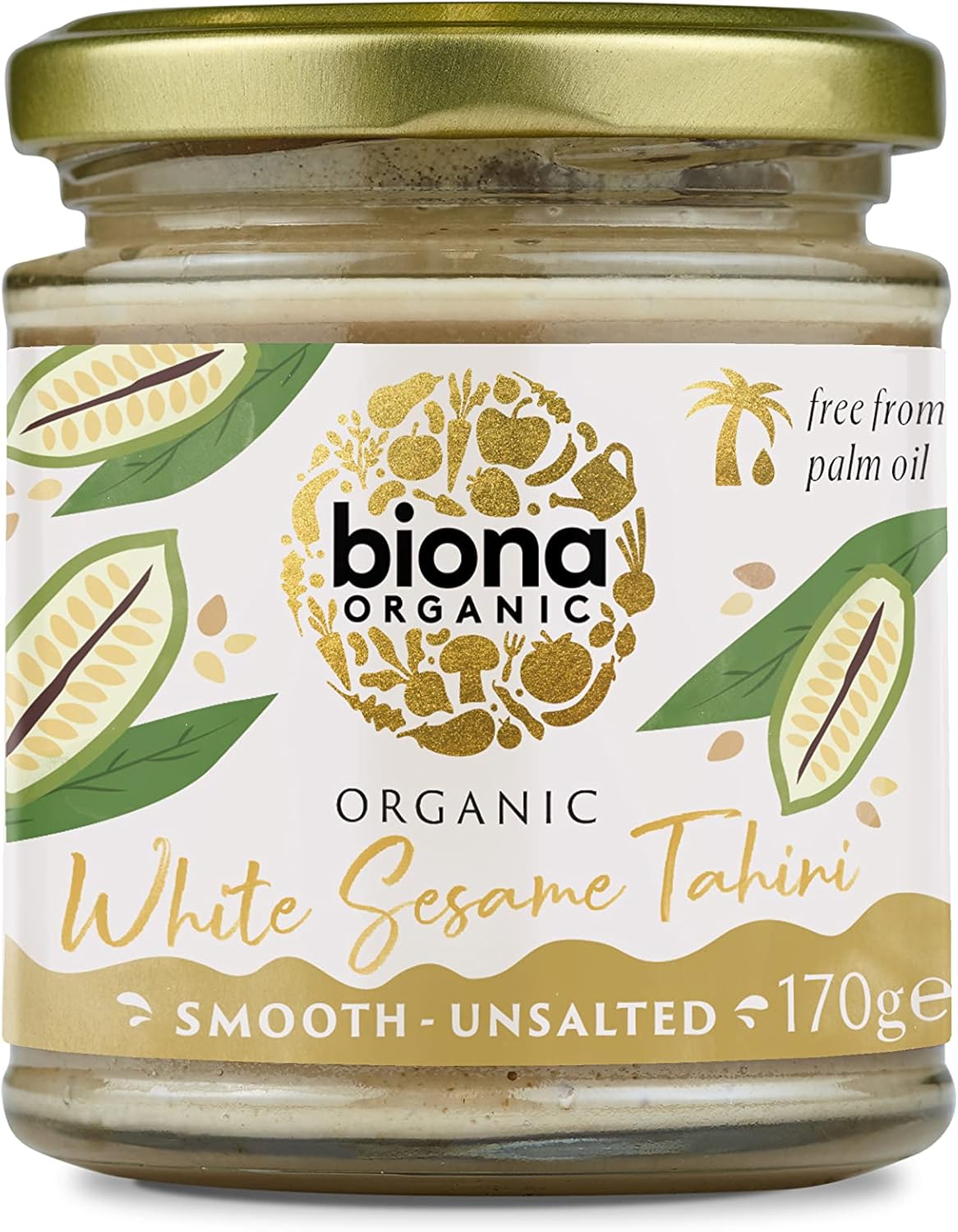 Biona Organic - Tahini White Butter - 170g (Case of 6)