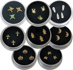 Chamon 25 Pcs Gilded Tooth gems Tooth Decoration Tooth gem kit Teeth gems Teeth Jewelry Tooth gem Professional Starter kit Tooth gem Starter kit