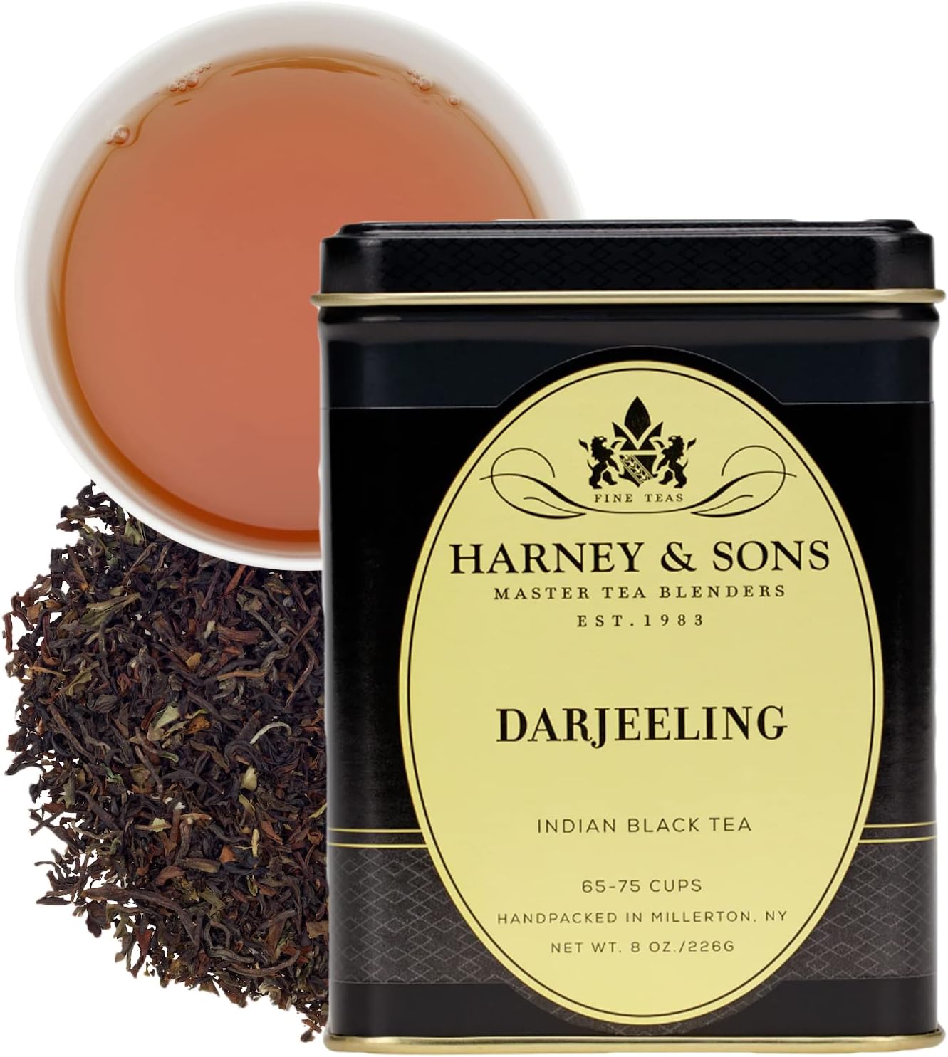Harney & Sons Loose Leaf Black Tea, Darjeeling 8 Ounce