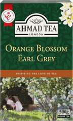 Ahmad Tea Orange Blossom with Earl Grey, Loose Leaf, 500 gram (17.6 ounces) box.