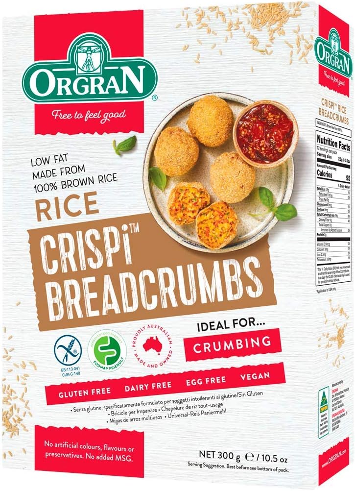 Orgran All Purpose Rice Crumbs, 10.5 Ounce