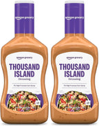 Amazon Grocery, Thousand Island Dressing, (Previously Happy Belly, Packaging May Vary), 16 fl oz (Pack of 2)