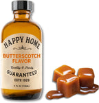 Happy Home Butterscotch Flavor Extract, Gluten-Free, Dairy-Free, Nut-Free, Kosher, 4 fl oz