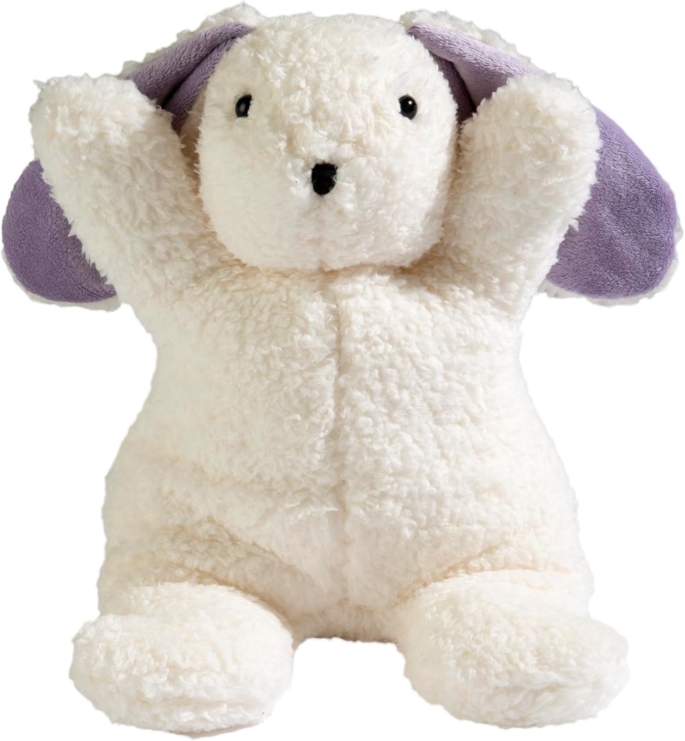 Sonoma Lavender Microwaveable Aromatherapy Stuffed Pillows, Plush Bunny, Lavender Scented with Removable Washable Cover, Lil The Lavender White Bunny