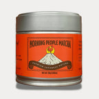 Morning People Matcha – Organic Ceremonial Grade Matcha Green Tea Powder, First Harvest Shade-Grown Leaves, Stone-Milled in Japan, 30g Tin (15 Servings)