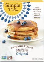 Simple Mills Almond Flour Pancake & Waffle Mix, Original - Gluten Free, Plant Based, Paleo Friendly, Breakfast 10.7 Ounce (Pack of 1)