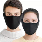 e-jades Winter Face Mask for Women Men -1/2/4pcs Warm Fleece Half Face Mask Balaclava for Cold Weather, Windproof Nose Warmer for Skiing, Running&Cycling, Cubre Bocas para El Frio Breathable Washable