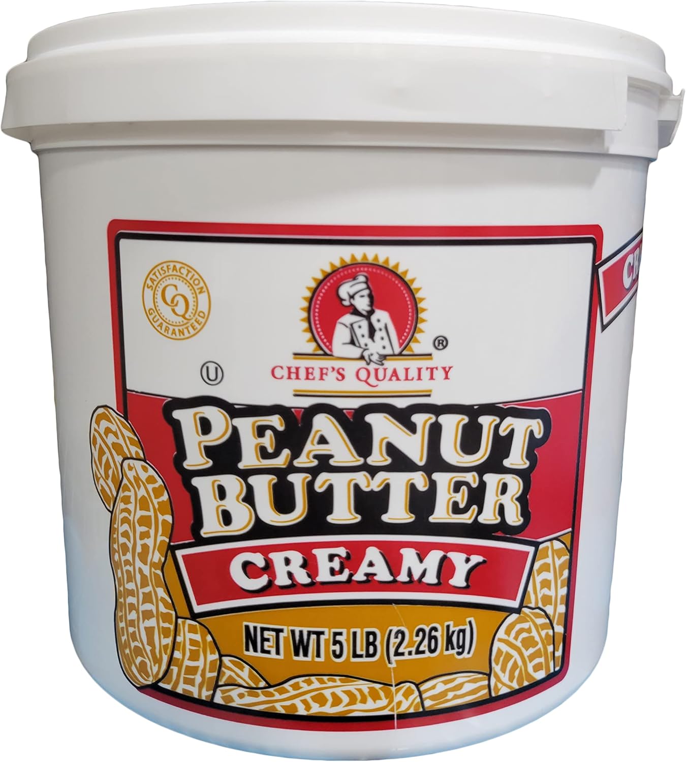 Chef's Quality - Creamy Peanut Butter - 5 lb tub