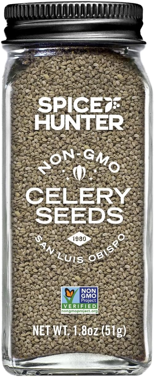 Spice Hunter India Celery Seeds, 1.8 Ounce (Pack of 6)