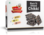 Jabsons - Black Seed Til Almond Chikki, (270g), No Artificial Colour or Preservatives