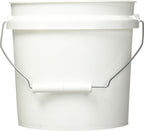 Leaktite 744456 1-Gallon White Plastic Pail Paint Pail/Container
