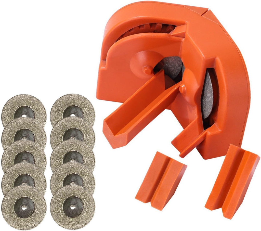 Multipurpose Drill Bit Grinding Sharpener, Drill Bit Sharpener for All Bits, ABS Professional Electric Drill Bit Sharpener Portable Drill Bit Sharpener, Drill Grinder Grinding