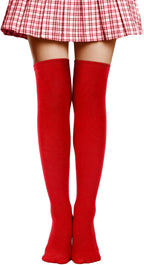 SATINIOR Women Knee High Stockings Thigh High Stockings Halloween Long Socks for Cosplay Party
