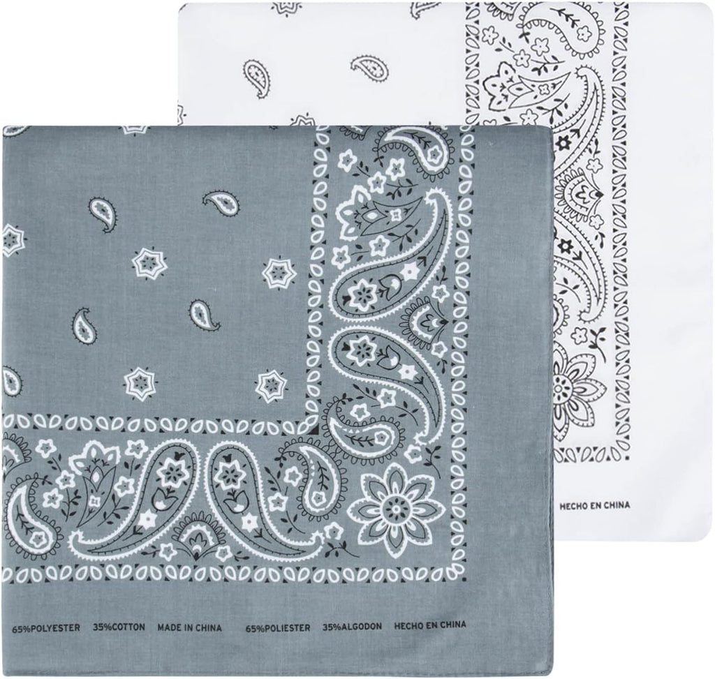 Levi’s All-Gender Multi-Purpose Bandana Gift Set – Headband, Wrap, Face & Neck Coverage