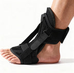 Plantar Fasciitis Night Splint Boot, Adjustable Night Splint for Plantar Fasciitis, Foot Drop & Heel Spur Pain Relief Day & Night for Men and Women (Black)