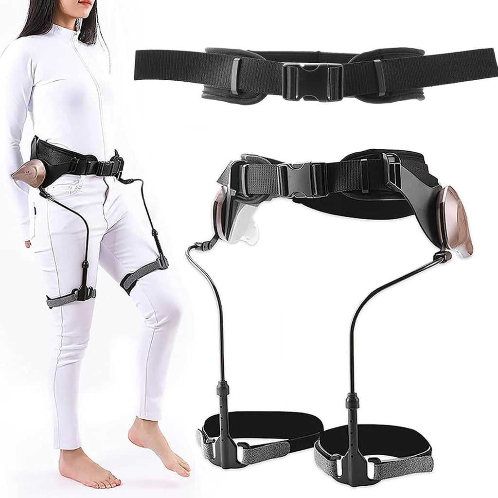 Bionic Power Body Walking Aids Exoskeleton Ergonomic Power Walking Aid 50% Effort Reduction Lower Limbs Assisted Rehabilitation Training Equipment People with Limited Mobility