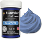 Sugarflair BLUEBELL Pastel Edible Food Colouring Colour Paste Gel Icing 25G