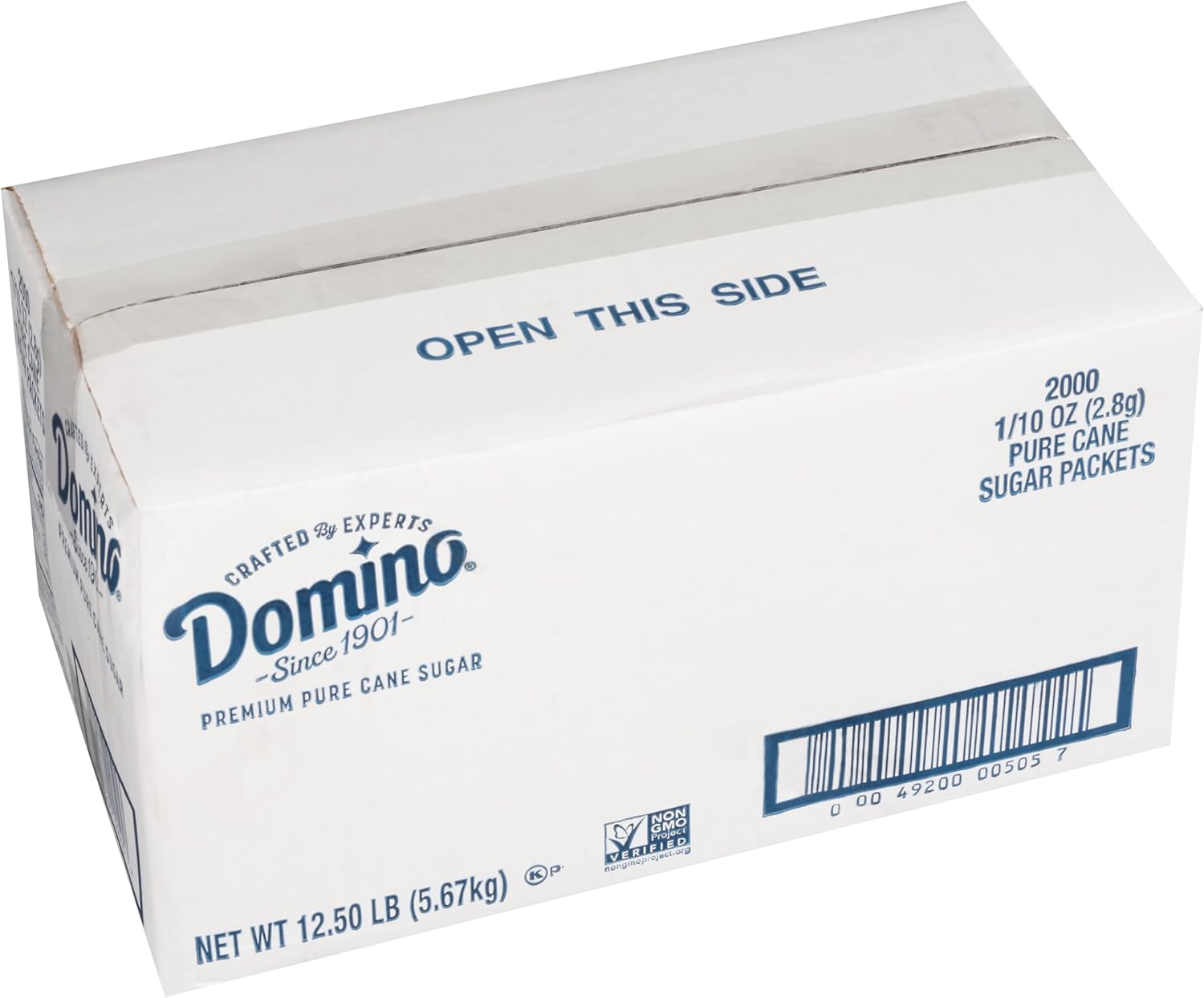 Domino Sugar Packets, 0.1 Ounce (Pack of 2000)