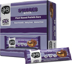 YuBi Bars - S'Mores Protein Bars - 100 Calories, 10g of Protein, 1g of Sugar, Low Carb, Palm Oil Free/Non-GMO, Gluten Free, Dairy Free, Healthy Snack, Non-GMO - 14.8oz (12 Pack, S'Mores)