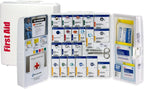 First Aid Only 1000-FAE-0103 SmartCompliance 50-Person OSHA Compliant First Aid Kit for Business, Large Plastic First Aid Cabinet with Medications, 245 Pieces