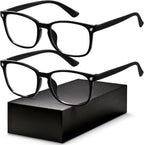 Gaoye Blue Light Glasses for Men - Blocking Square Eyeglasses, Anti UV Ray Computer Gaming Glasses Blue Blockers for Women