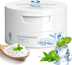 Teeth Whitening, Teeth Whitening Powder with Hydroxyapatite & Collagen, Toothpaste Whitening Powder for Coffee, Tea, Food, Wine, and Tobacco Stains, Strengthens Enamel & Gums - Fresh Mint