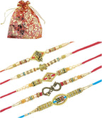 Rakhi for Brother, Stylish Bracelet RAKHI with BEST Design - Thread Raksha bandhan Rakhi Gift, Wrist bands for loving/Brother Sister, Father & Friends.